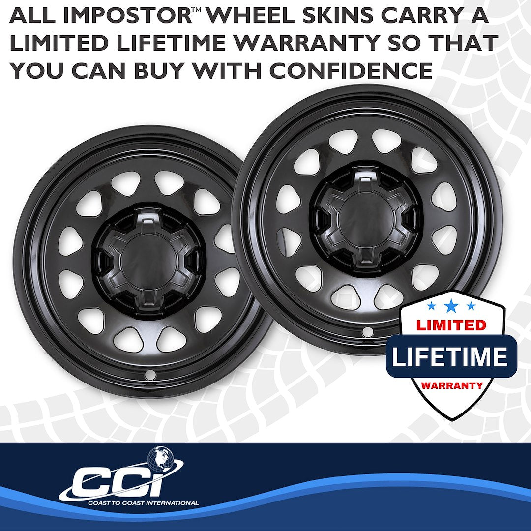 Coast To Coast IMP100BLKN 17-Inch Gloss Impostor Skin Set - image 4