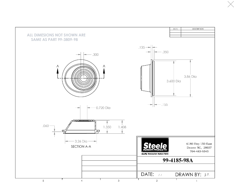 Borgeson 325619171 Steering Column Part - image 2