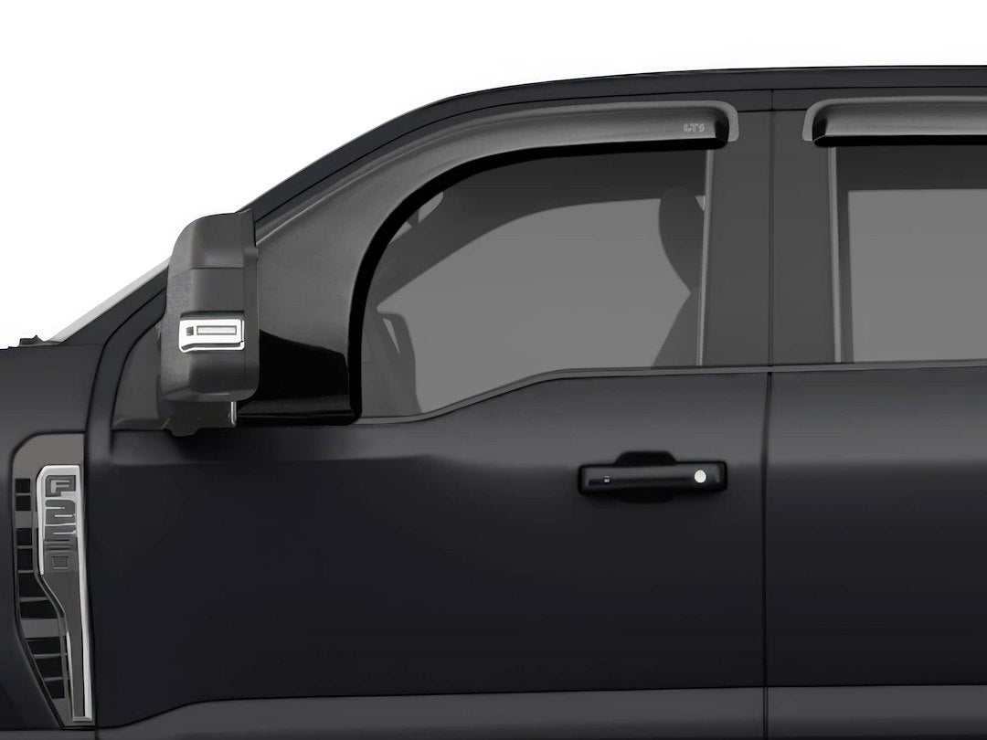 GT Styling 82981S Bubble Extended Ventgards Window Visor