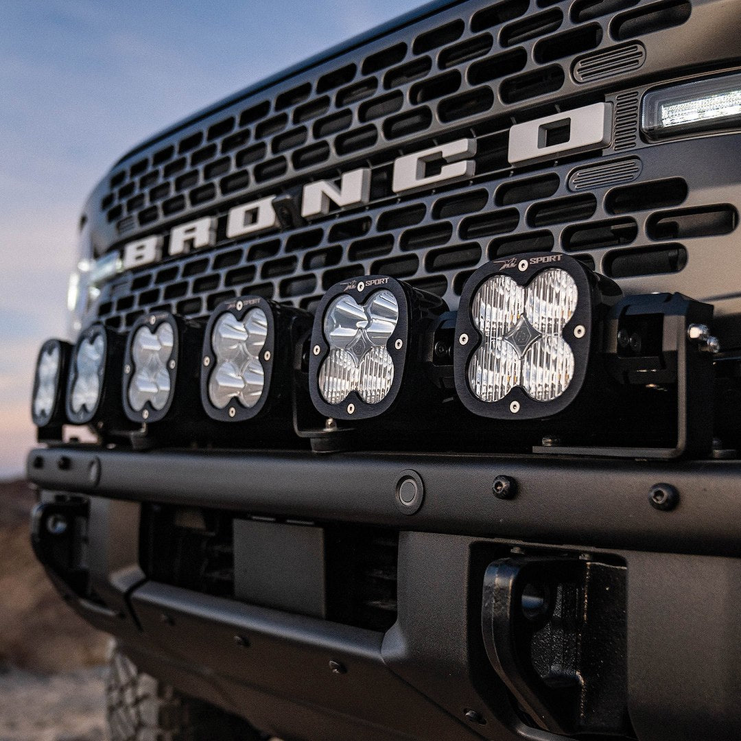 Baja Designs 447750UP Bronco Six-Light XL Sport Bumper Kit - image 5