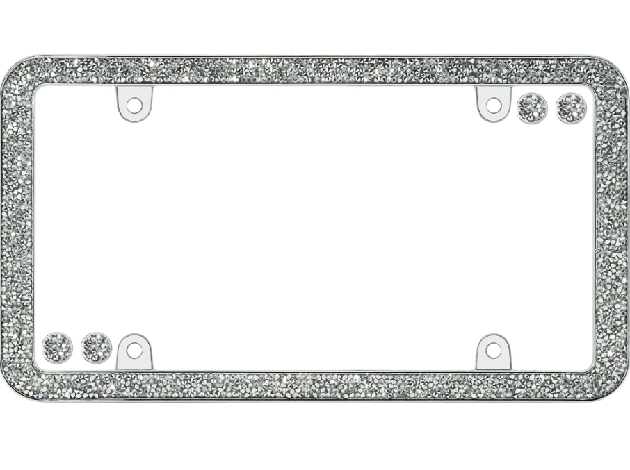 Cruiser 16630 Shattered Clear Rhinestone Plate Surround - image 1