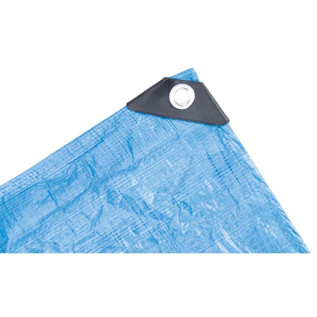 Performance Tool W6000 5 x 7 Blue Waterproof Polyethylene Tarp