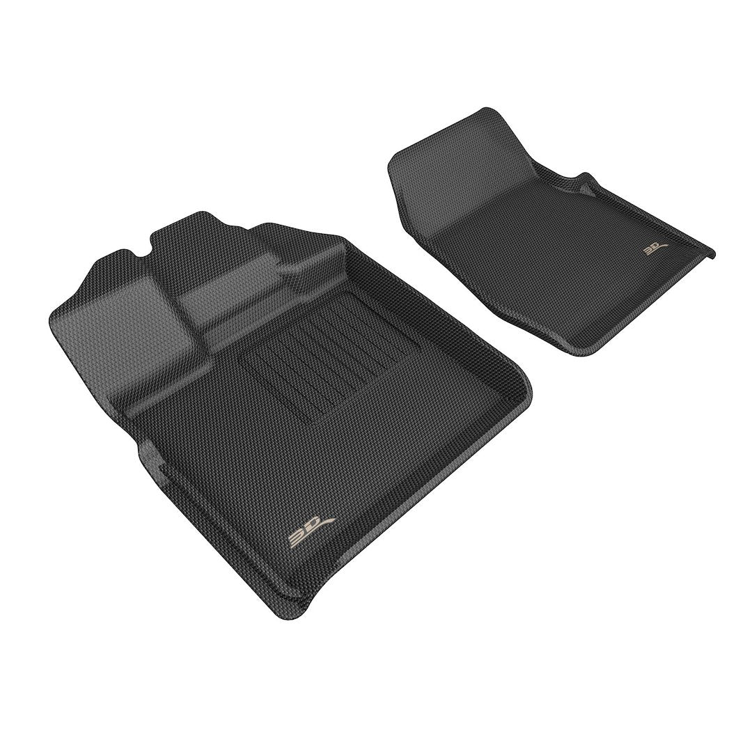 3D Mats L1FR18011509 F-150 Standard Cab KAGU Floor Mat Pair - image 1