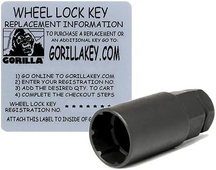Gorilla 76641N Duplex Acorn Wheel-Locking Fastener