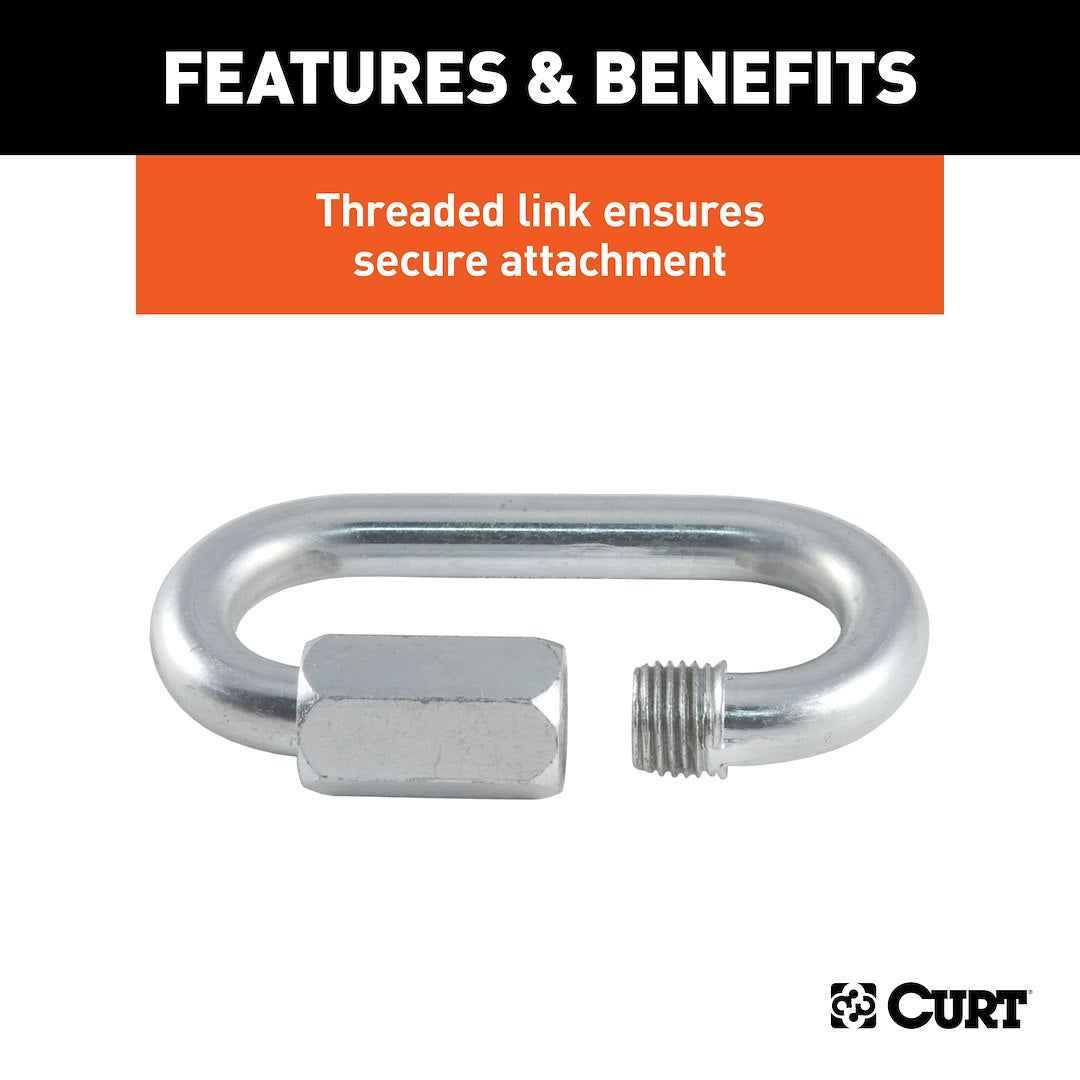 CURT 82933 Quick Link, 11,000-lb Breaking Strength