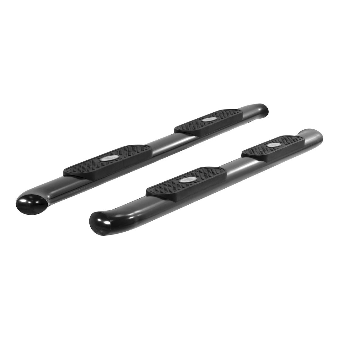 Aries S223044 Black Rocker-Mount 4-Inch Oval Side Steps - image 2