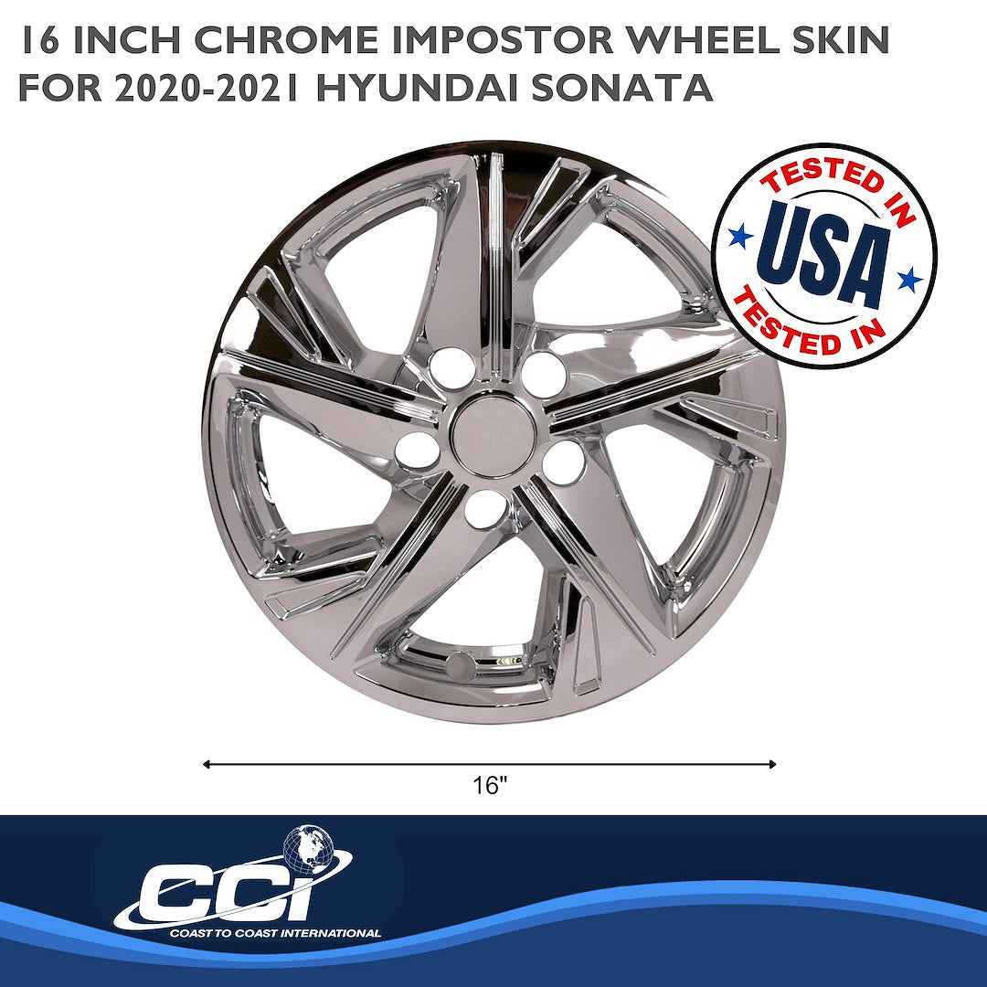 Coast To Coast IMP463X Sonata 16-Inch Chrome Skin Set