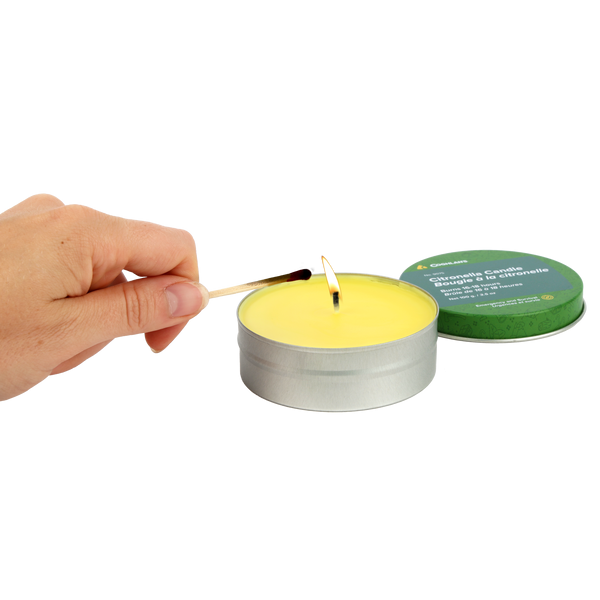 Coghlan's 9075 Citronella Emergency Candle in Tin, 16–18 Hours