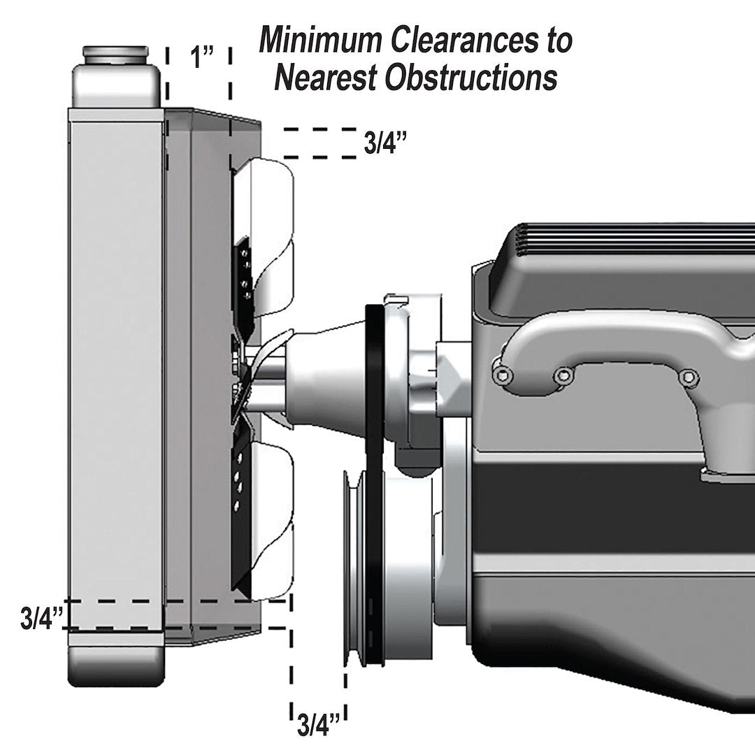 Derale 19118 Mechanical Pusher Flex Fan - image 4