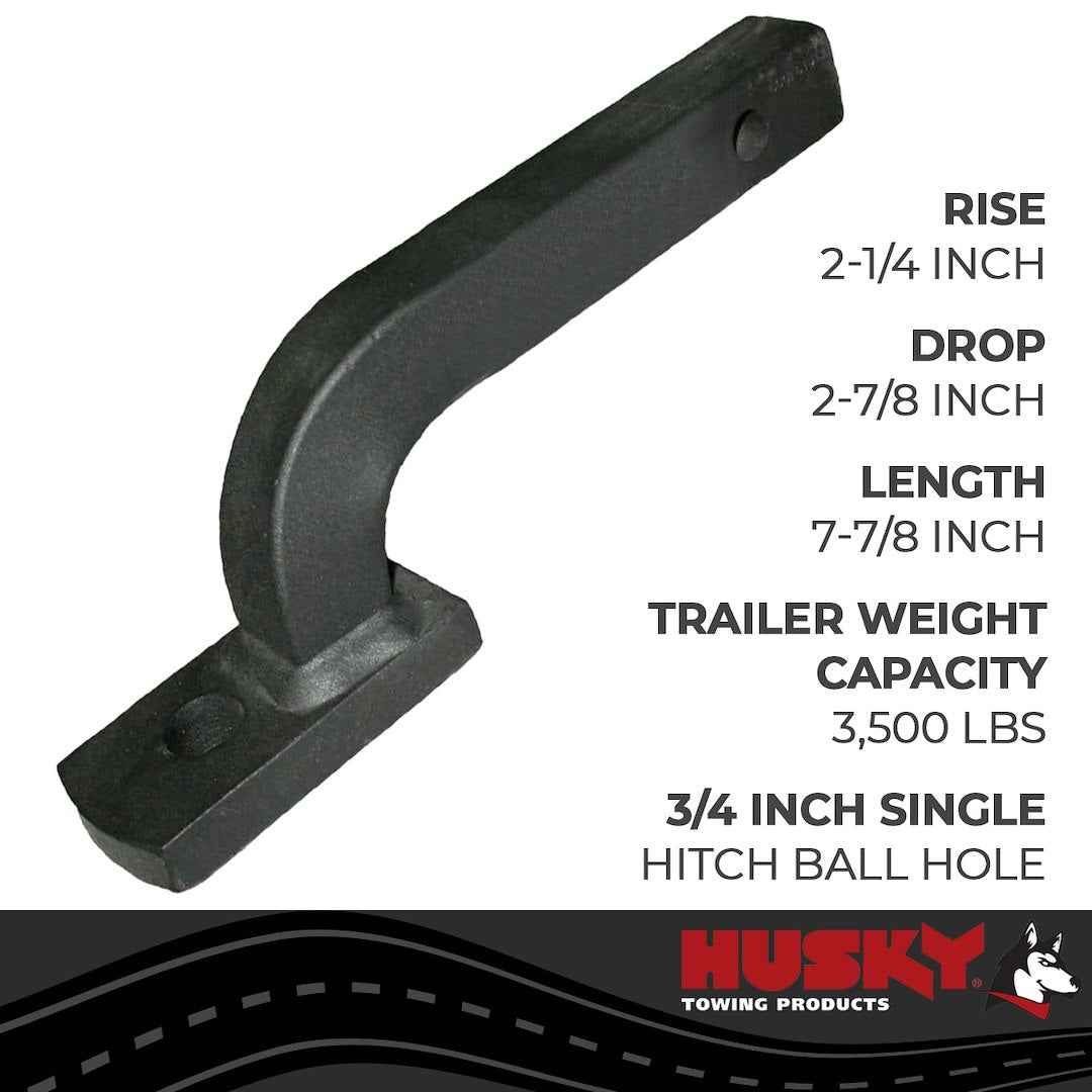Husky Towing 31342 Class II Ball Mount, 2-7/8-Inch Drop