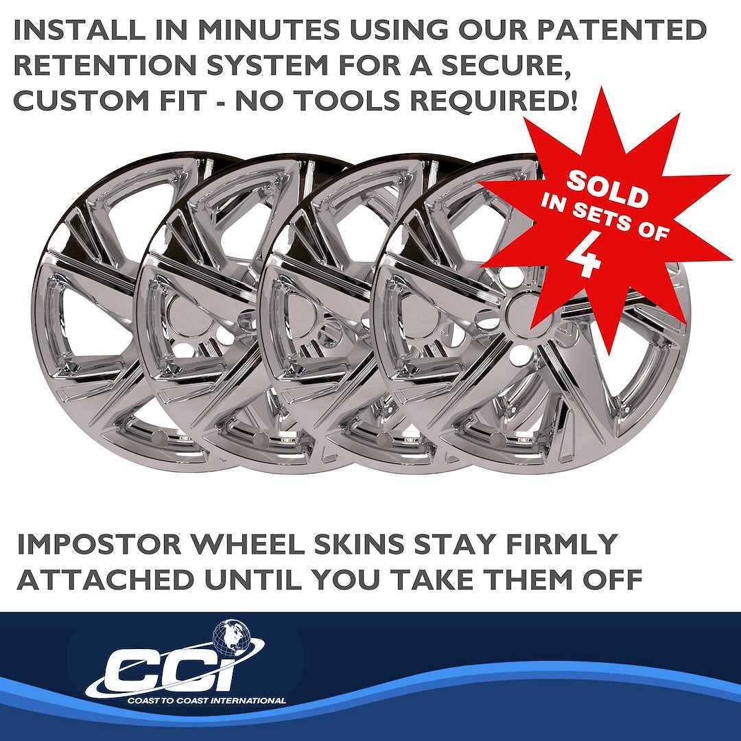 Coast To Coast IMP463X Sonata 16-Inch Chrome Skin Set