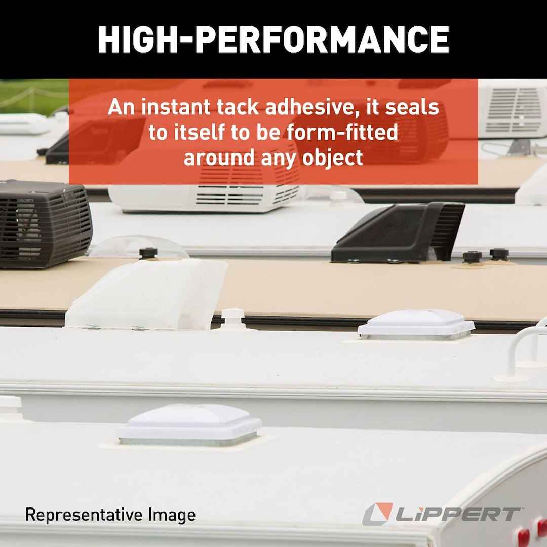 Lippert TPO-Faced Roof Repair Tape - 3 in x 50 ft, White – 862408