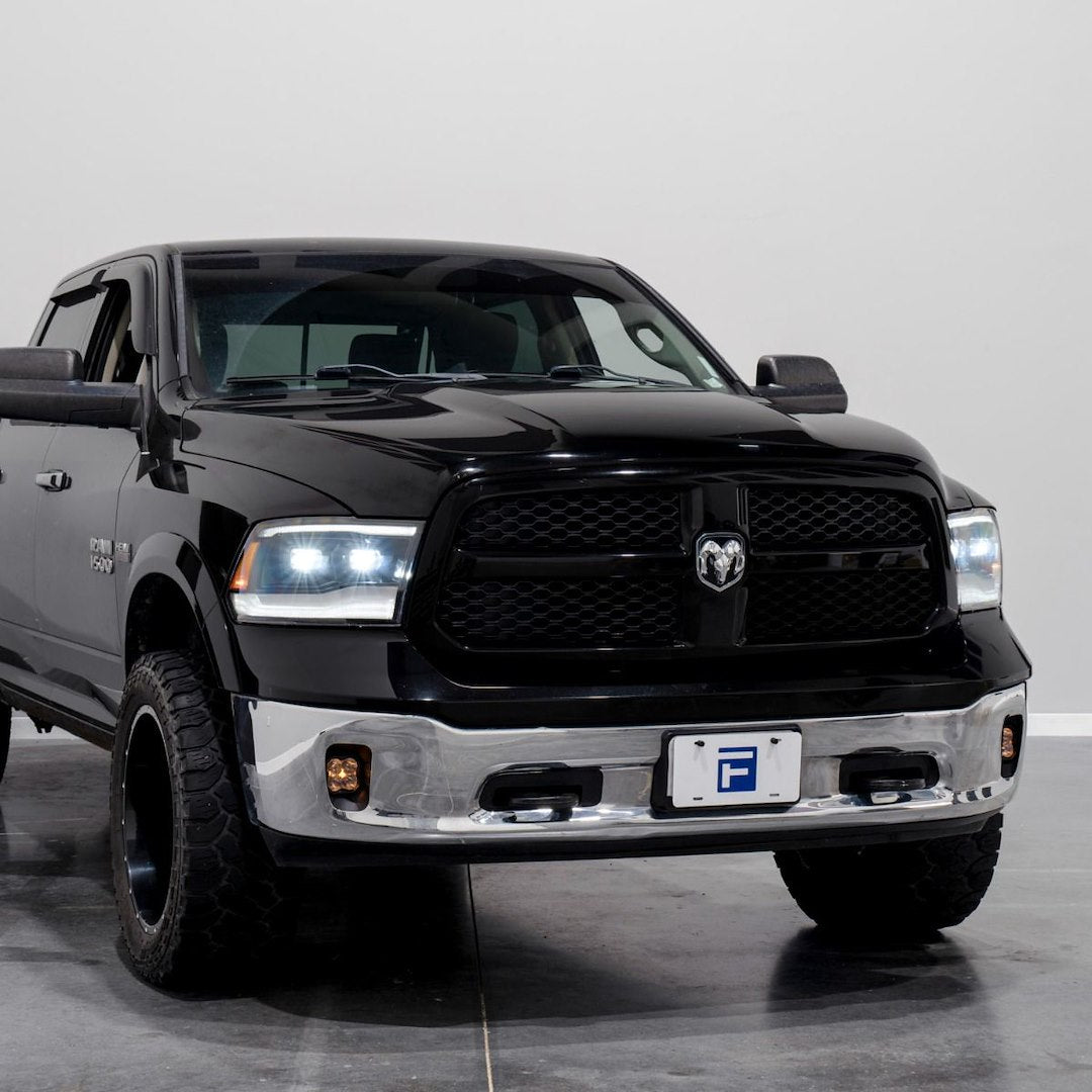 Diode Dynamics FL0016 Blacked-Out LED Projector Headlights