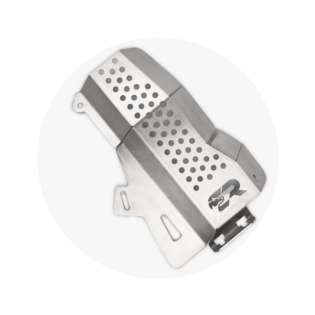 Cali Raised LED CR3896 Catalytic Converter Shield Kit - image 3