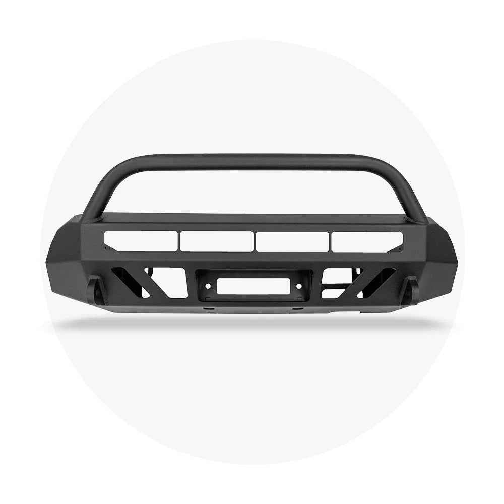 Cali Raised LED CR3210 Tacoma Stealth Winch-Mount Bumper