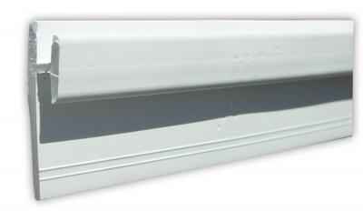 JR Products 80401 96-Inch White Type D Curtain Rail
