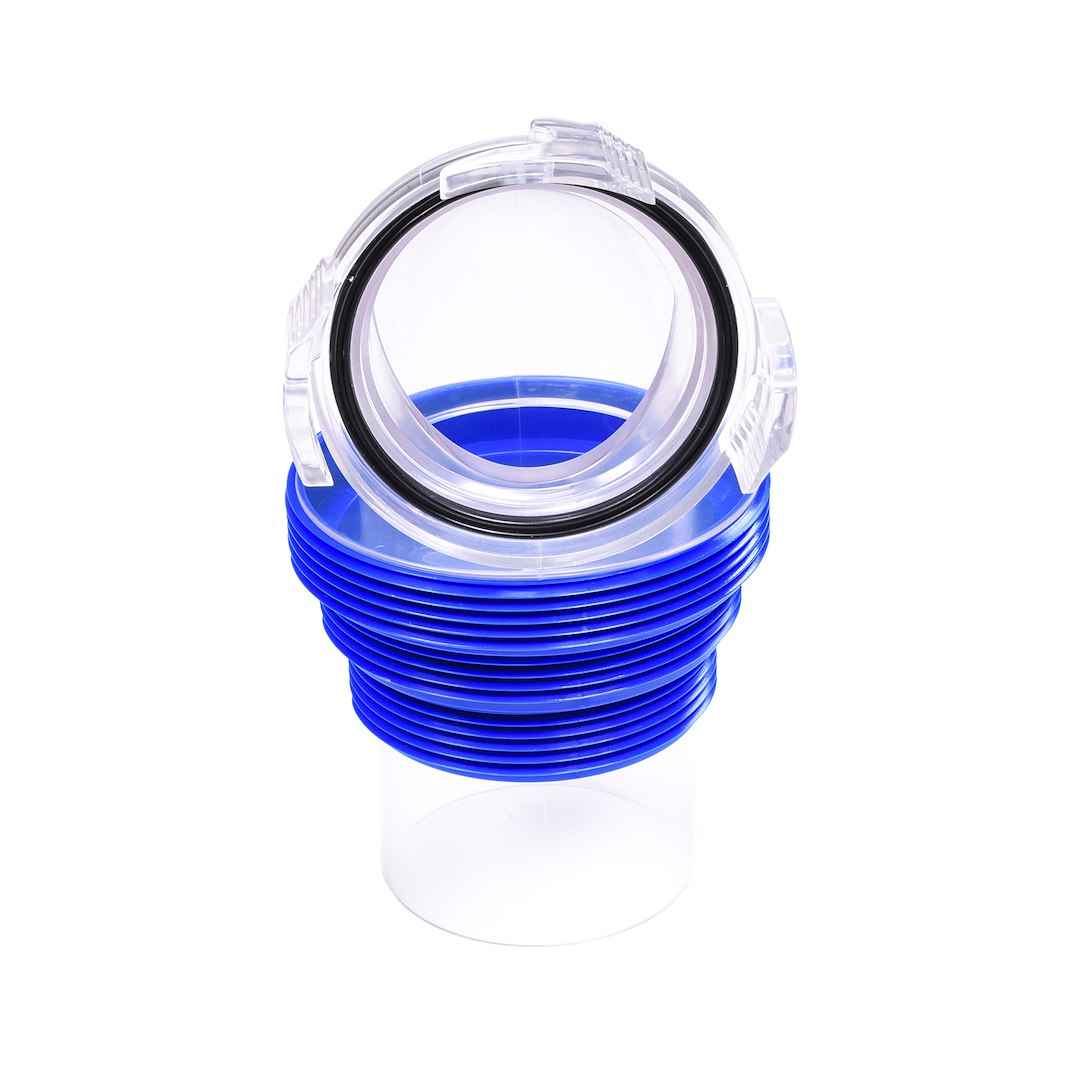 Duraflex 22192 Clear 3-1/2-Inch Gator Sewer Elbow