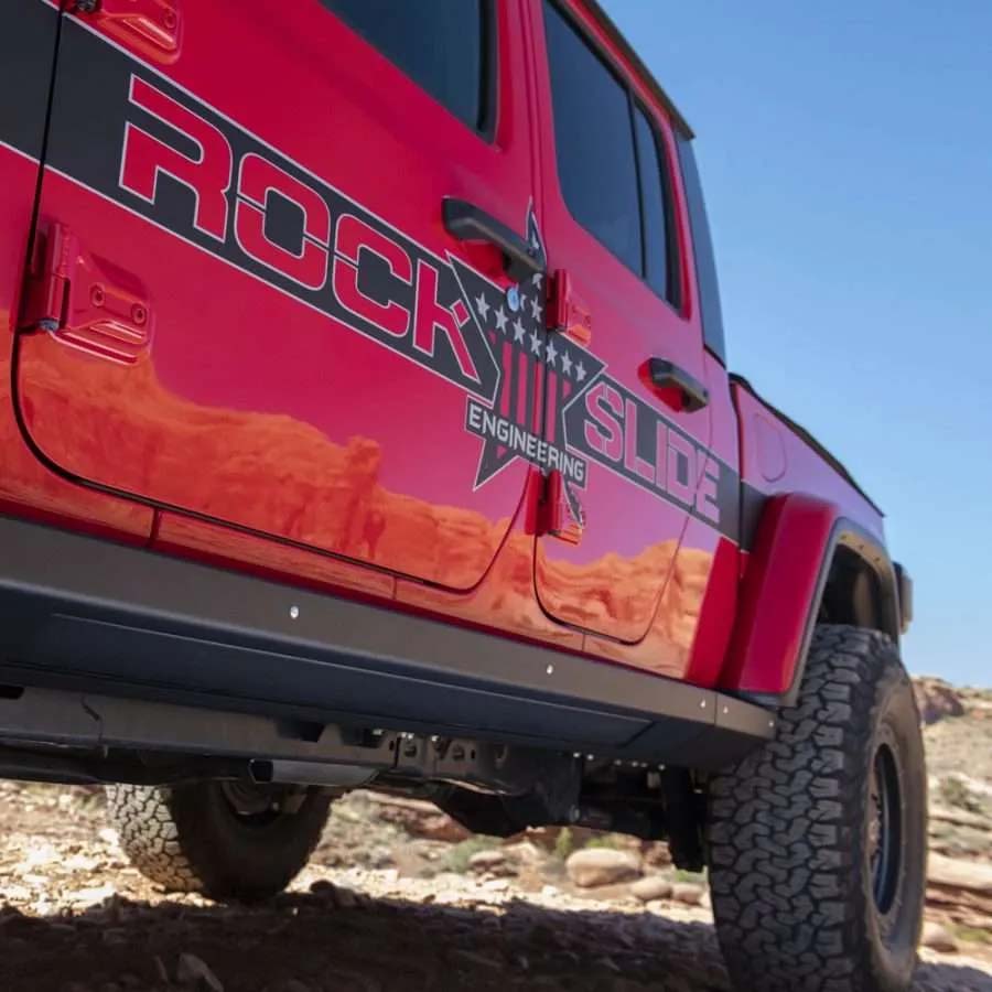 Rockslide Engineering AX-SP-300-JT4 Step Slider Skid-Plate Guard
