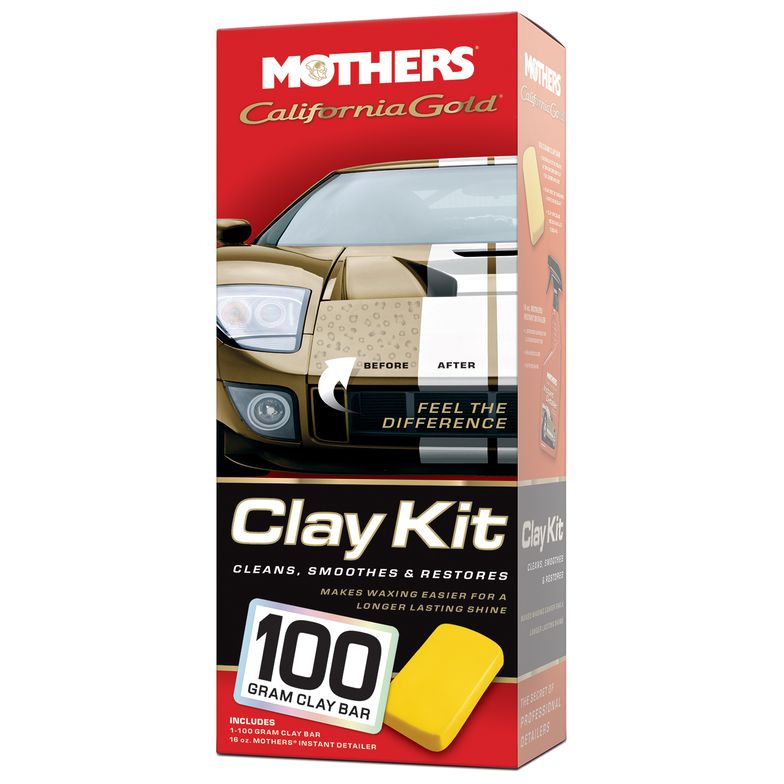 Mothers 07241 California Gold Clay Express Kit