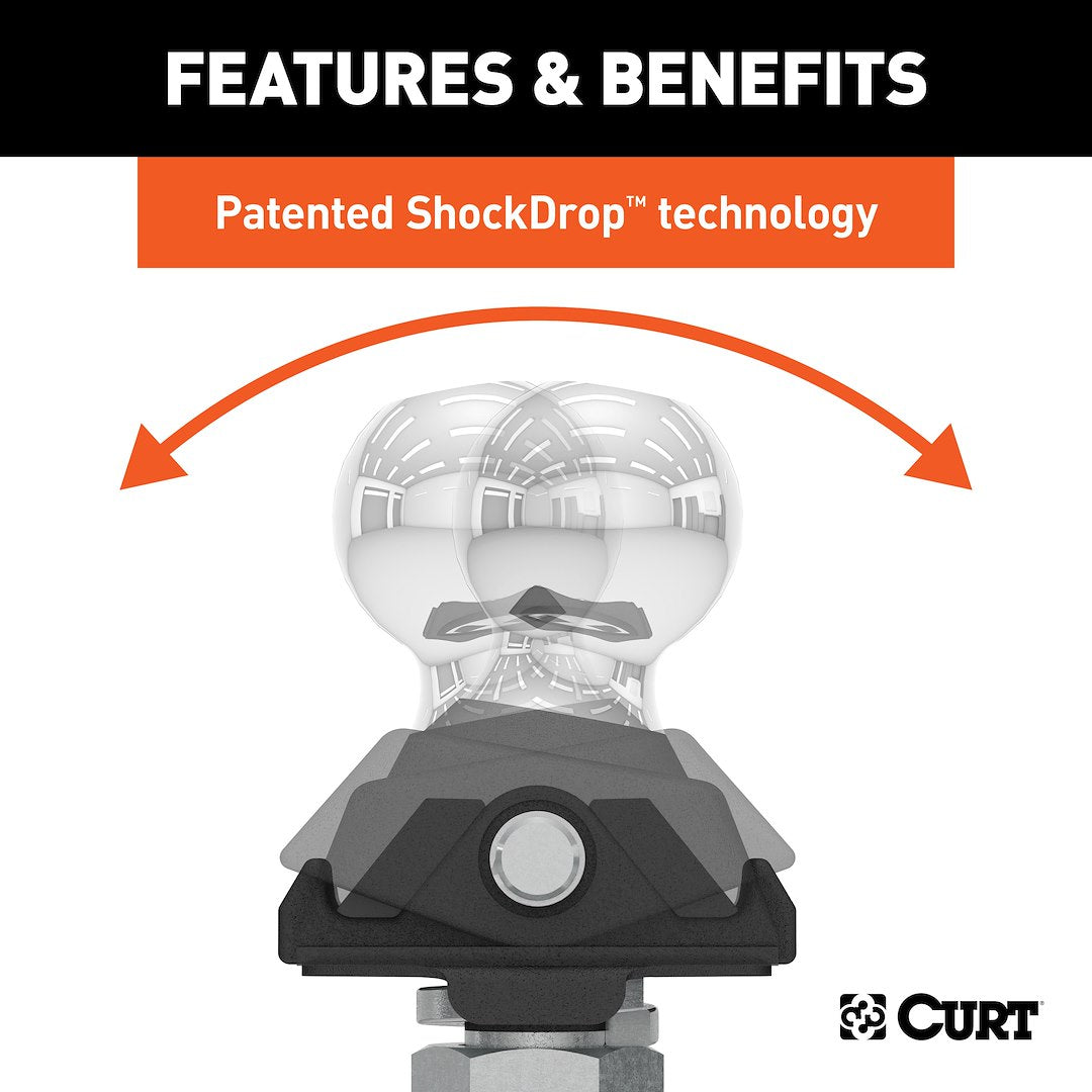 Curt 45143 Trailer Hitch Ball Mount - image 3