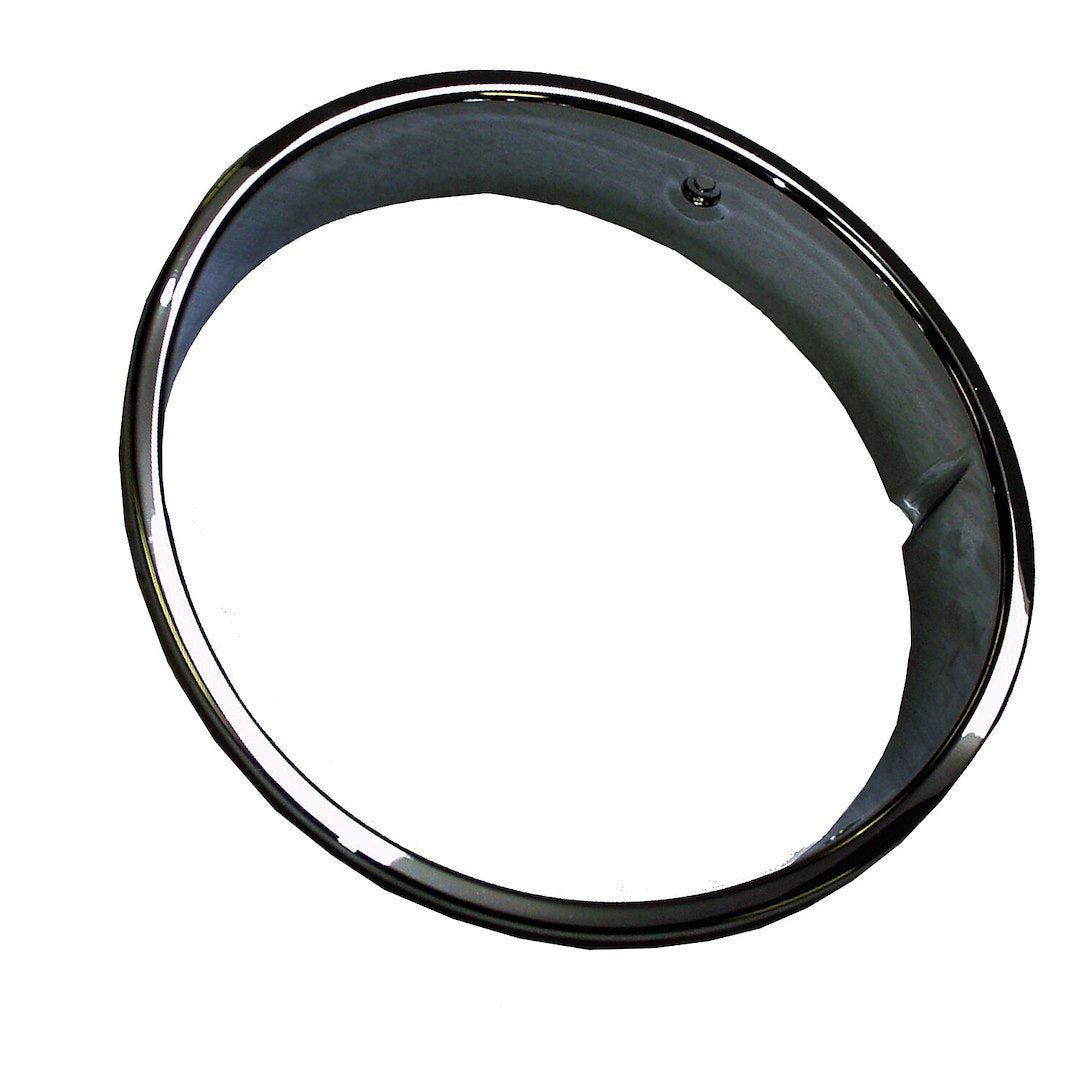 Crown Automotive 55055047 Chrome Metal Left Headlamp Bezel - image 2
