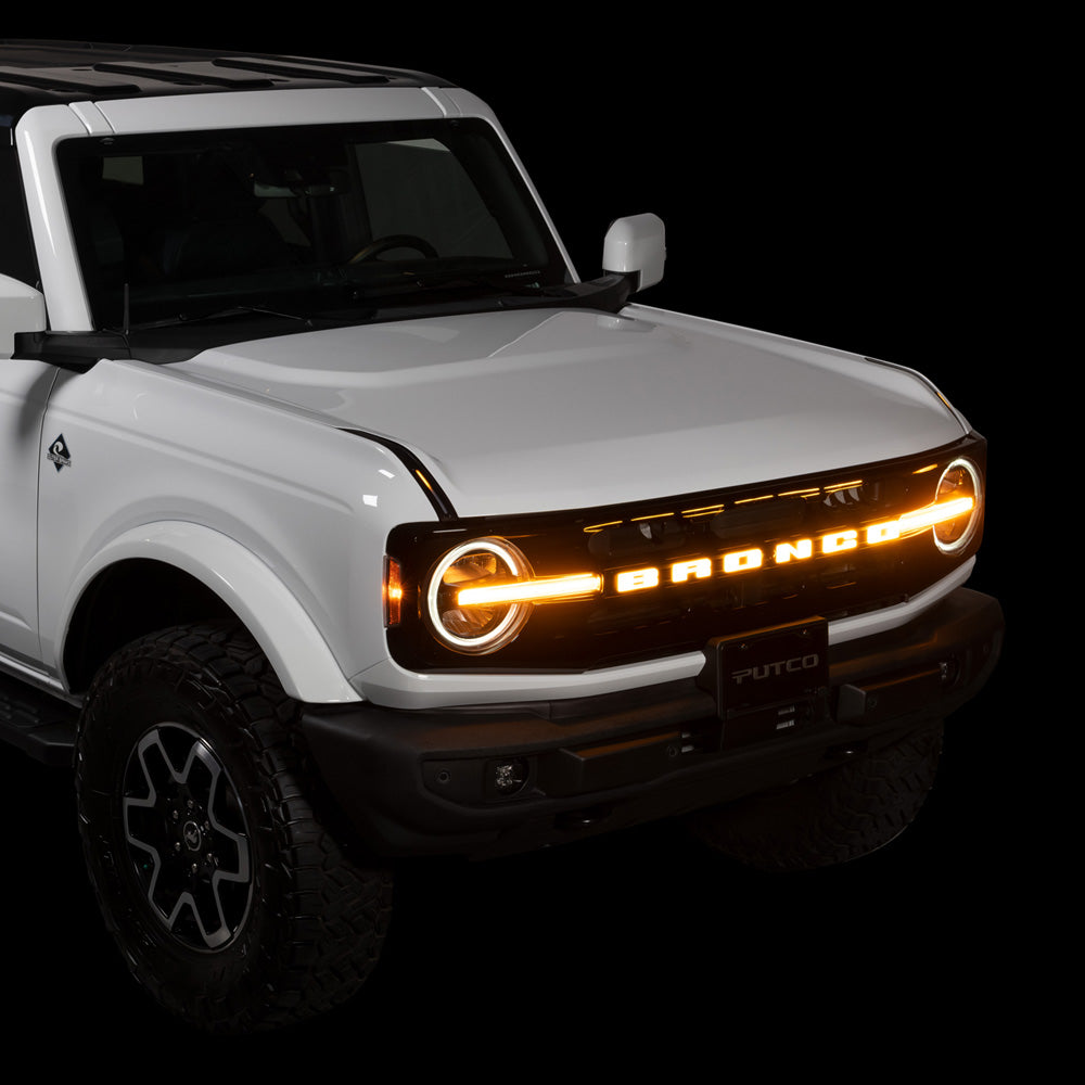 Putco 92852 Bronco Camera-Equipped LED Badge