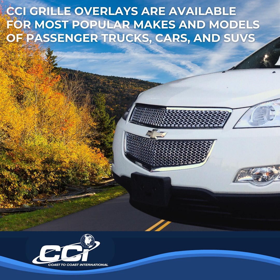 Coast To Coast GI75 Traverse Chrome Mesh Grille Trim Kit - image 5