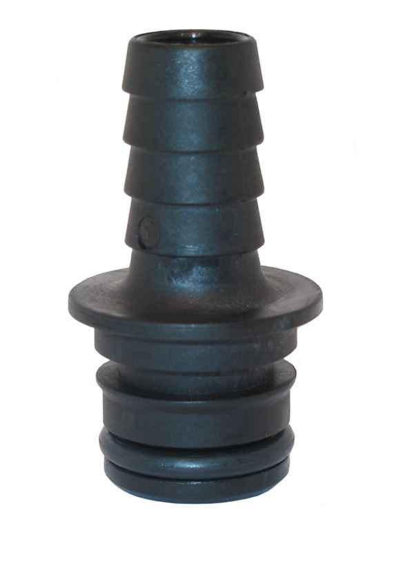 Flojet 20381002 Quad-Port Quick-Connect to 1/2-Inch Barb Adapter