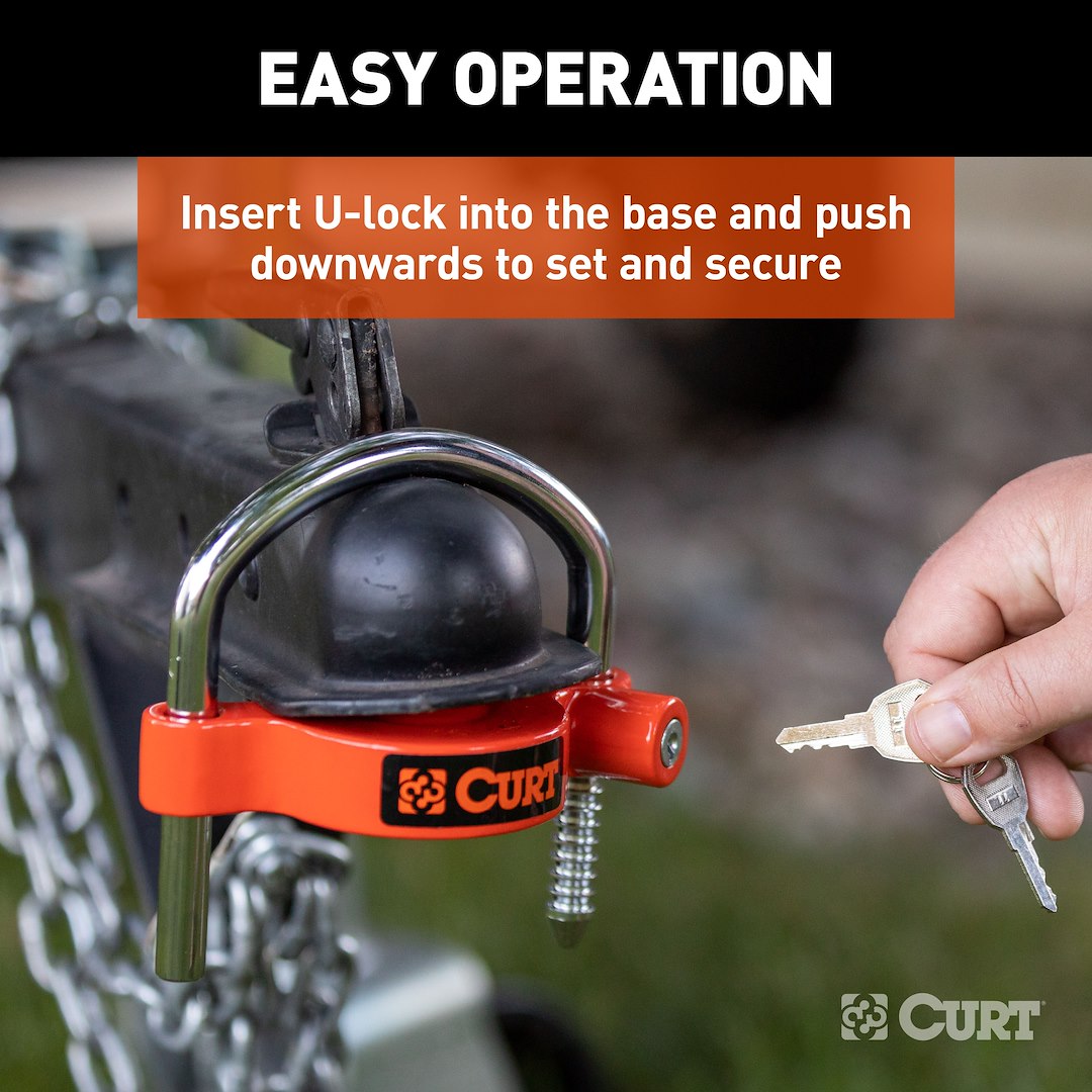 CURT 23090KA Keyed-Alike Trailer-Hitch Lock - image 5
