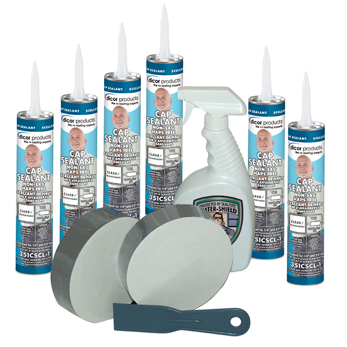 Dicor Corp. CS200KIT Seal-Tite Corner Seal Kit, 100 Linear Feet