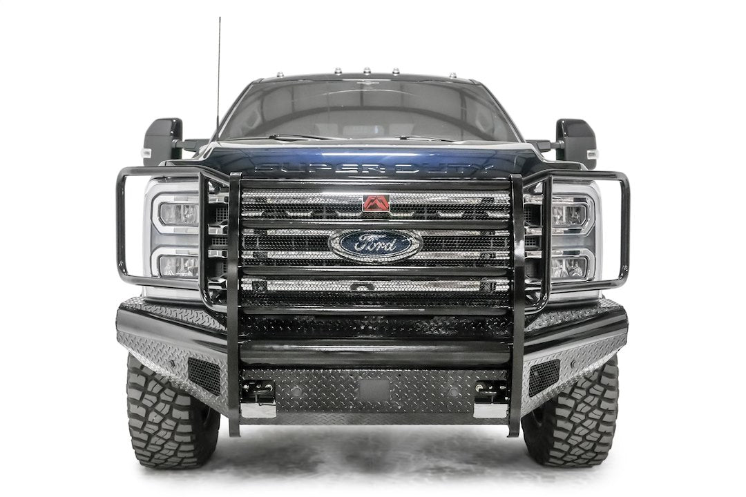 Fab Fours FS23-S5960-1 Front Bumper, Black Steel Series