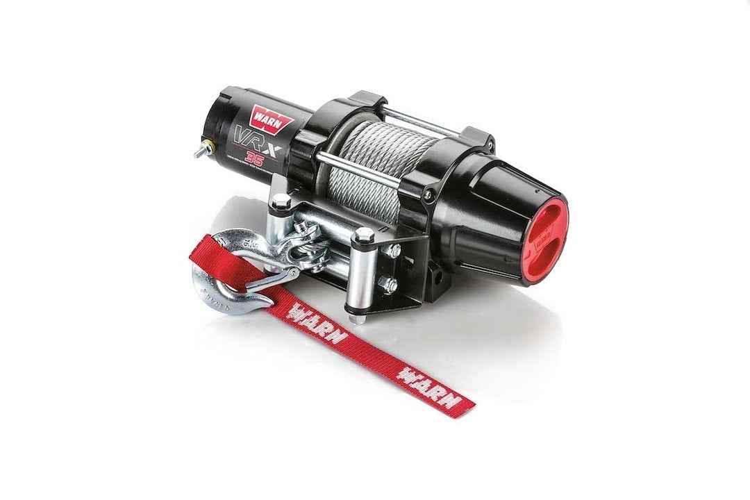 Warn 12V Winch - 3500 lb, Steel Line – 101035