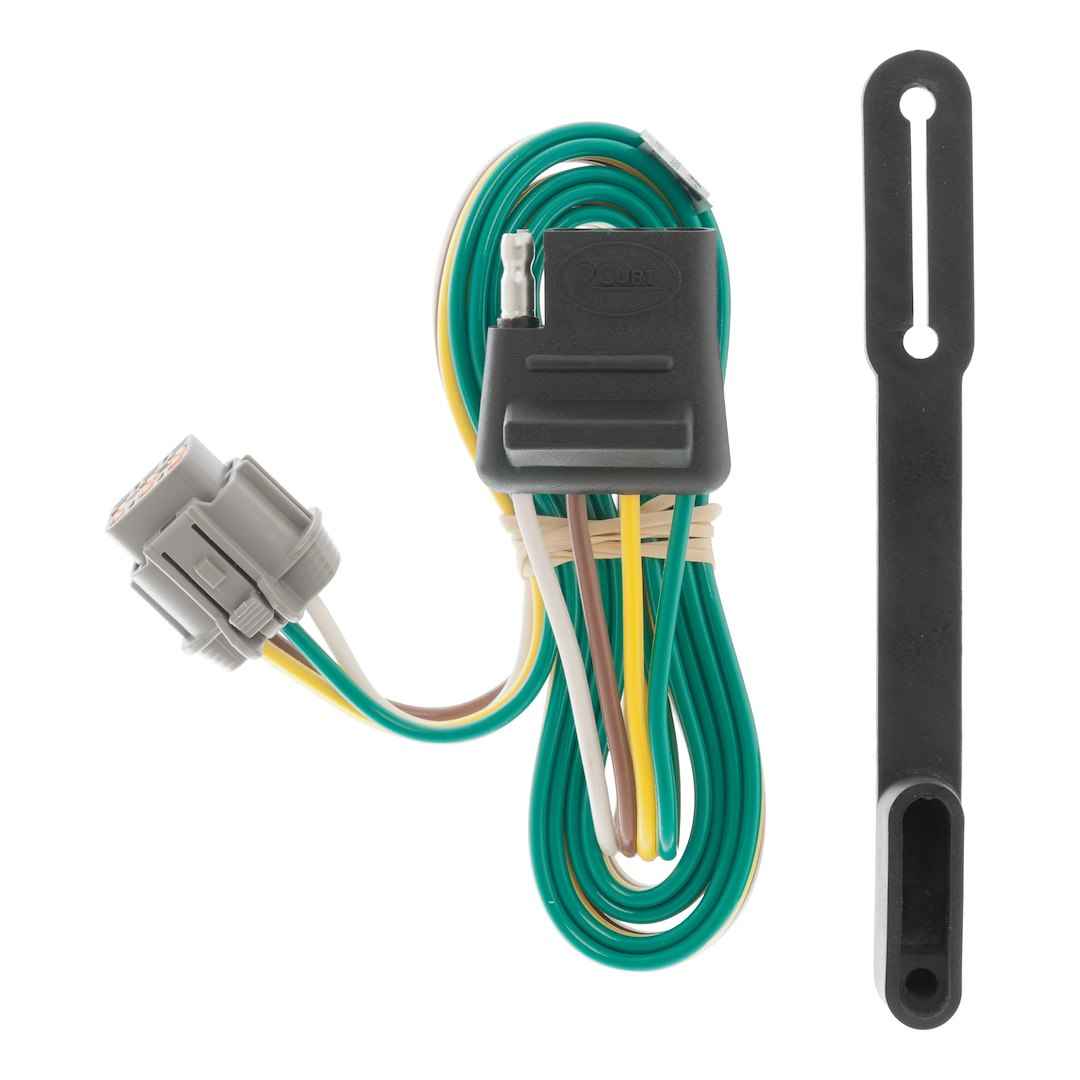 CURT Custom 4-Way Flat Trailer Wiring – 55441