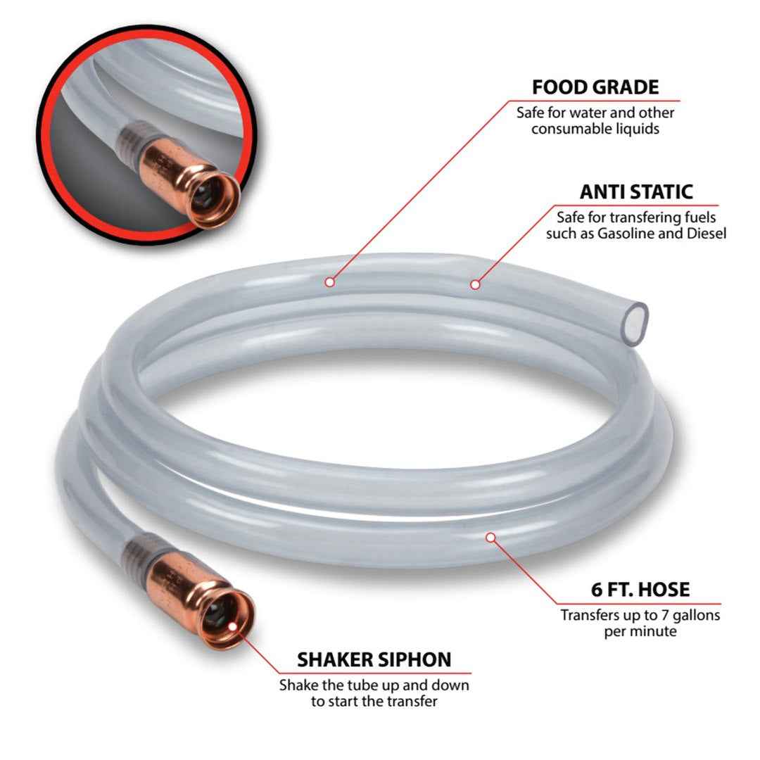 Performance Tool Siphon Hose - 6 ft – W54155