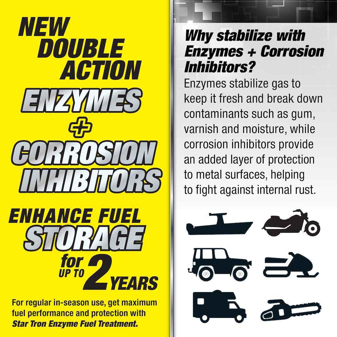 Star Brite 14808 Star Tron Gasoline Fuel Additive, 8-Ounce