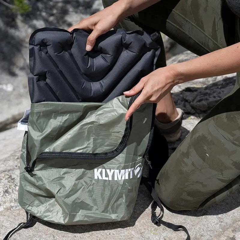 Klymit 12VSGR02B V Seat Inflatable Seat Pad
