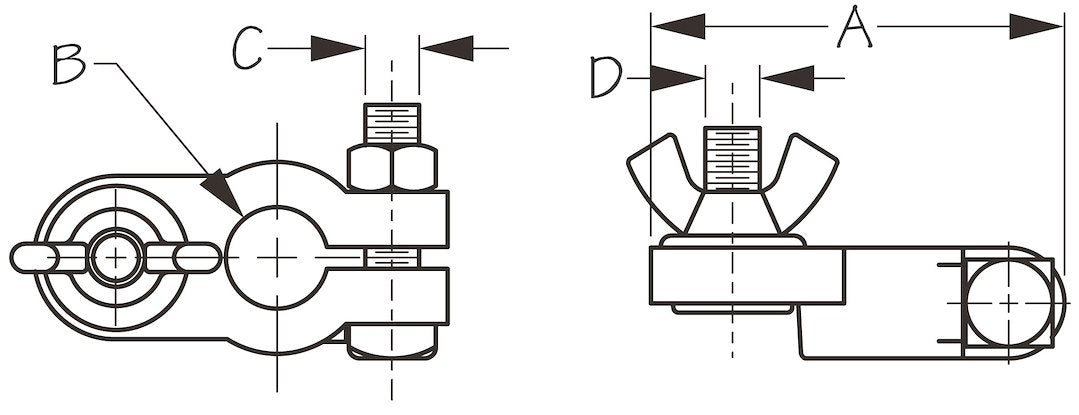 Sea Dog 415210-1 Battery Terminal Component Set