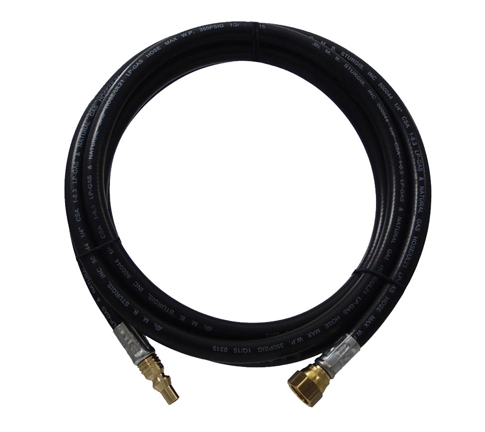 MB Sturgis 120 Inch 1/4 Inch High Pressure Propane Hose (0304120MBS)