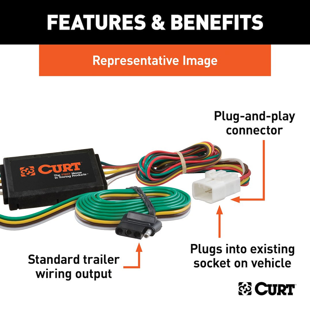 Curt 56382 Trailer Wiring Connector - image 2