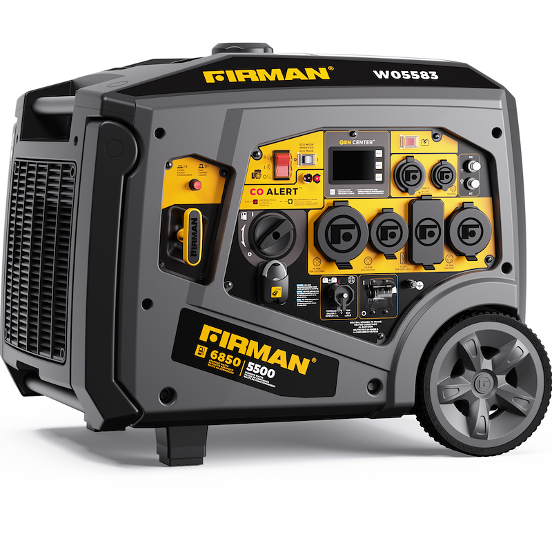 Firman W05583 6850W/5500W Portable Gas Generator with Remote Start – image 1