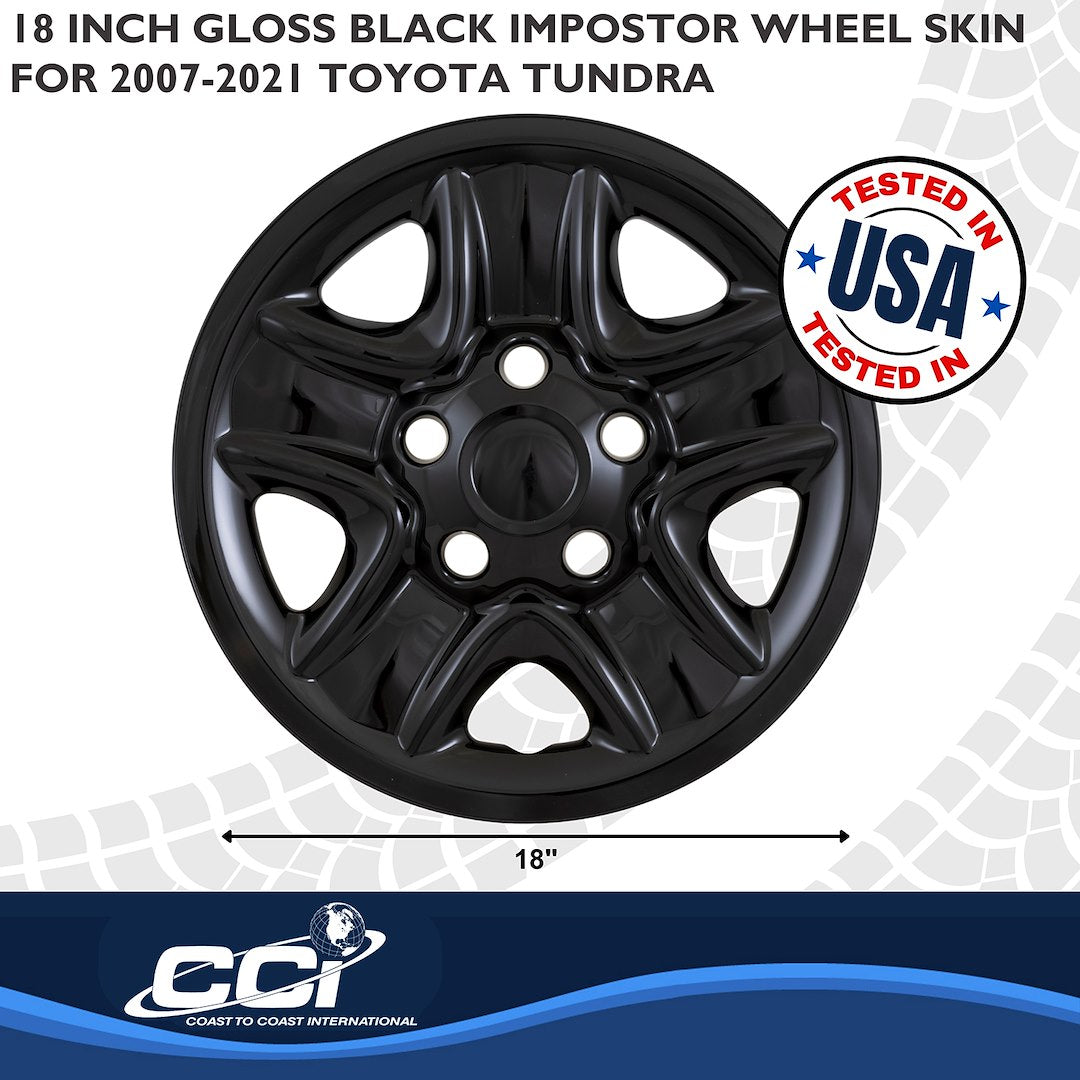 Coast To Coast IMP77BLKN Tundra 18-Inch Snap-On Skin Set - image 3