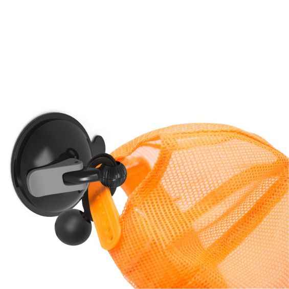 Bracketron XV1-967-2 Black Suction-Mount Gear Tethers