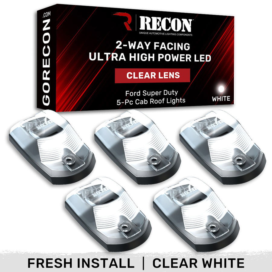 Recon 264342clhpwh Heavy-Duty OLED Cab-Roof Lights