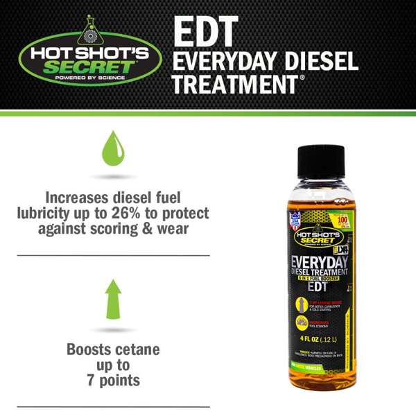Hot Shot's Secret HSSEDT04 Everyday Diesel Fuel Treatment