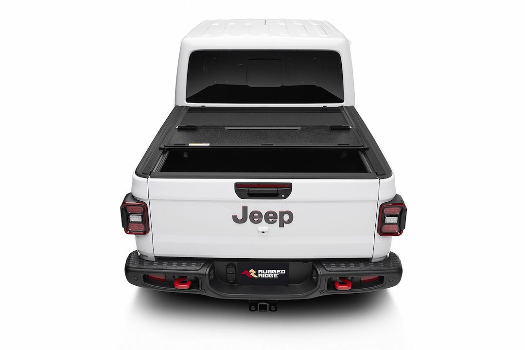 Rugged Ridge 13550.24 ARMIS Hard-Folding Aluminum Bed Cover