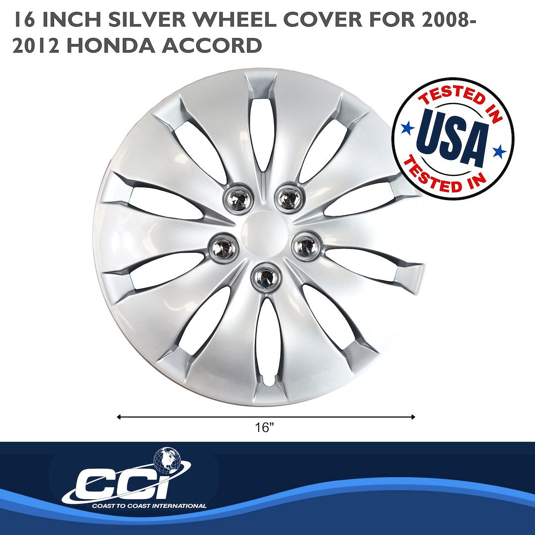 Coast To Coast 43916S Ten-Spoke Wheel-Cover Set for Accord - image 2