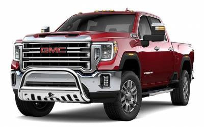 Black Horse Offroad BBGT30-SP GM HD Polished 2-1/2-in Bull Bar - image 2