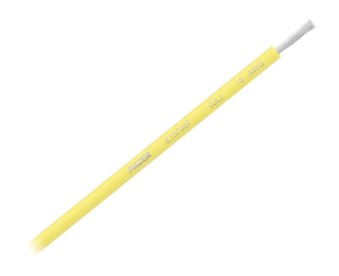 Pacer Marine Wul16yl-100 Insulated Marine Wiring