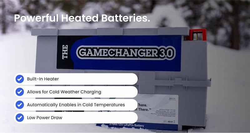 Battle Born Batteries BBGC3H Battle Born Lithium Deep Cycle Heated Battery Group GC3 12V – image 8