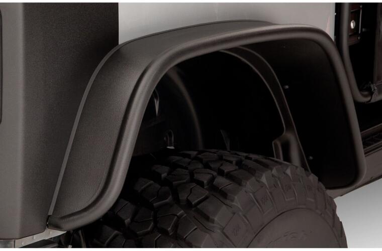 Bushwacker 10919-07 Two-Door Flat Style Flare Set